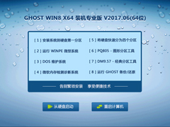 GHOST WIN8 X64 装机专业版 V2017.06(64位)