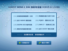 GHOST WIN8.1 X86 װרҵ V2019.12 (32λ)