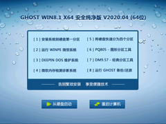 GHOST WIN8.1 X64 ȫ V2020.0464λ